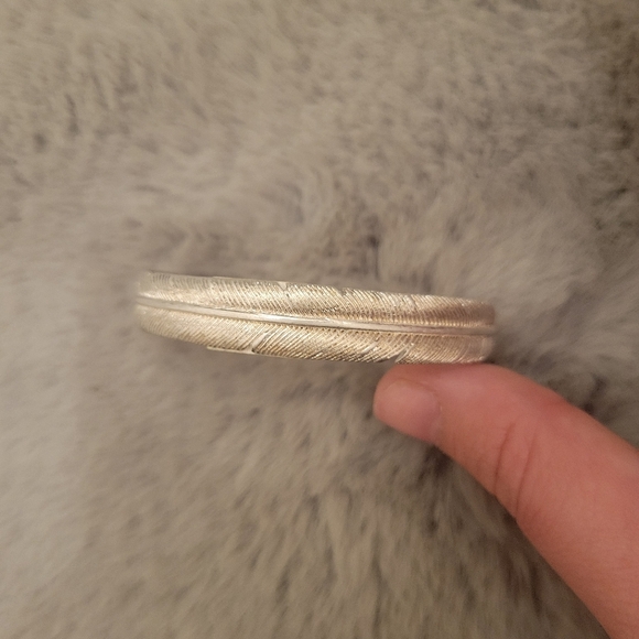 Silver Feather Bracelet - Picture 2 of 7